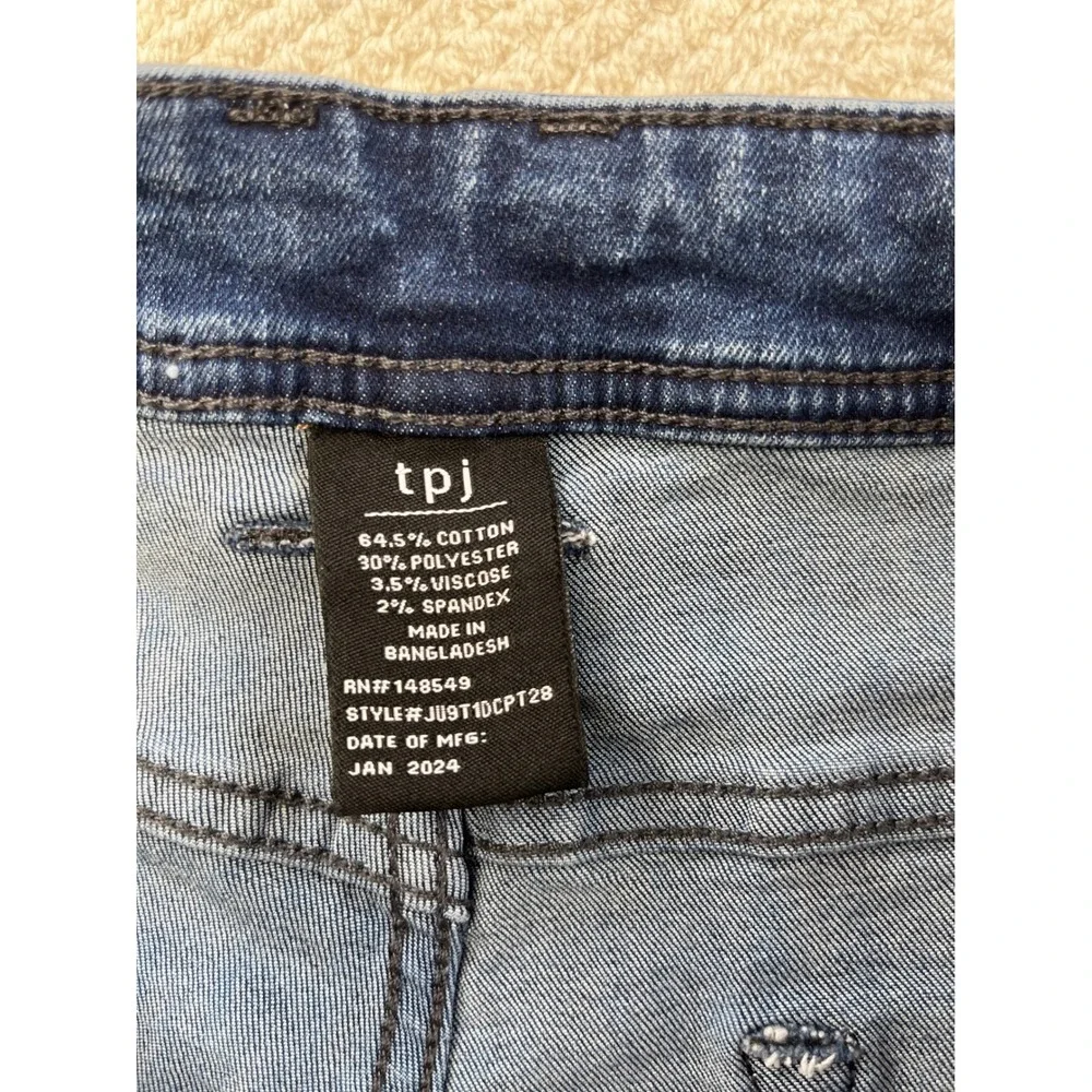 TPJ Creators of the Perfect Jean Mens 36x28 Slim Fit Blue Denim JU9T1DCPT28